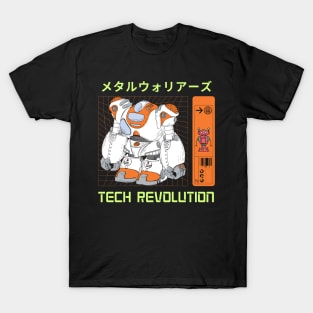 Tech Revolution Robot Anime Manga T-Shirt